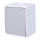 Single-pole switch for humid environment IP54