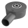 Siphon for drain channel 13.1 x 5.7 cm, gray