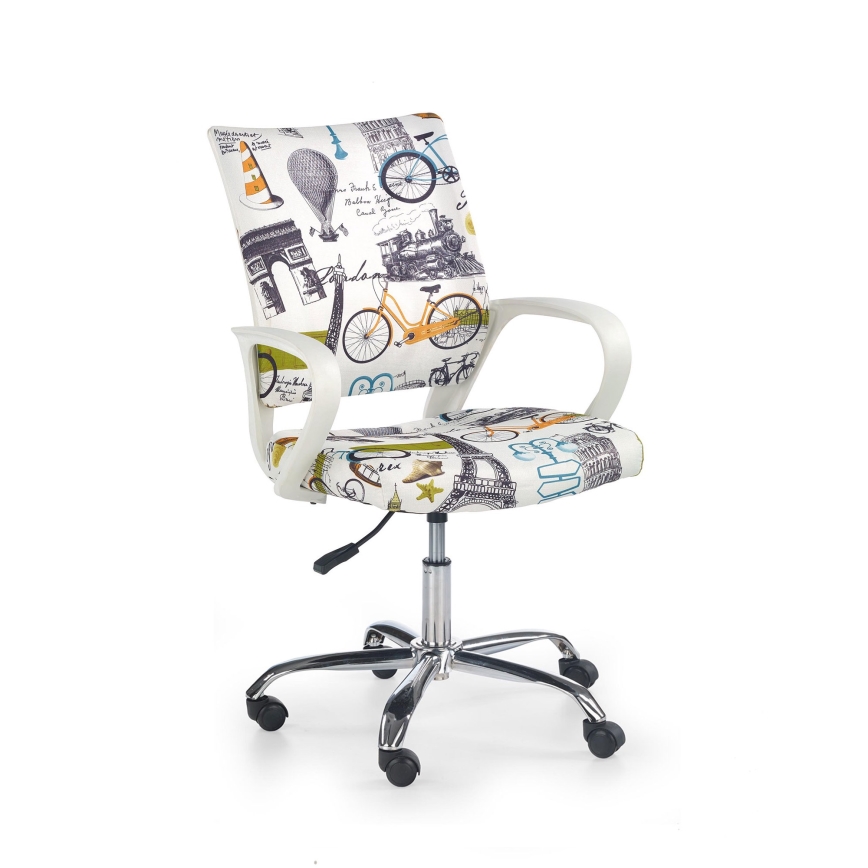 SIRAQ Multicolored Office Chair