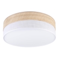 SIRJA BOHO Ceiling Light 2×E27/15W/230V Ø 45 cm Beige/White