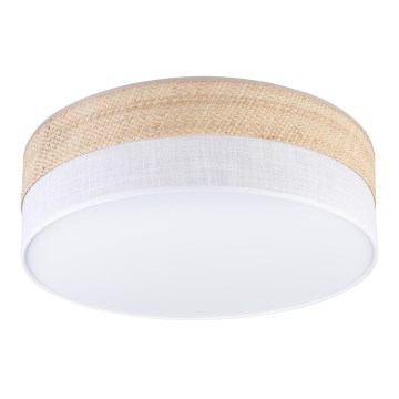 SIRJA BOHO Ceiling Light 2×E27/15W/230V Ø 45 cm Beige/White