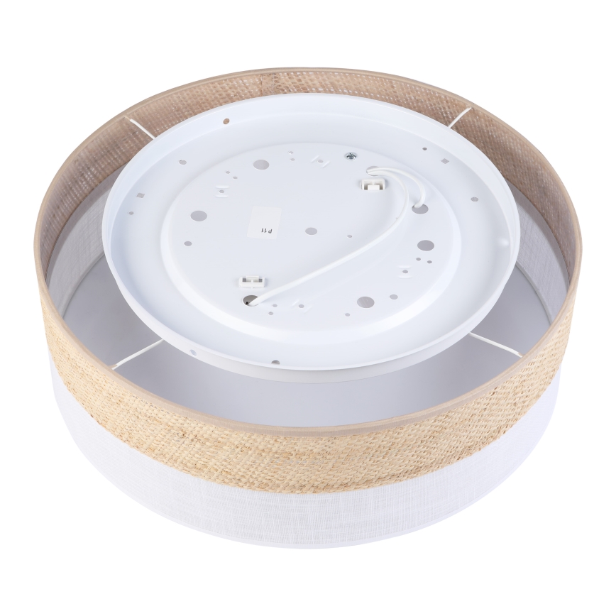 SIRJA BOHO Ceiling Light 2×E27/15W/230V Ø 45 cm Beige/White