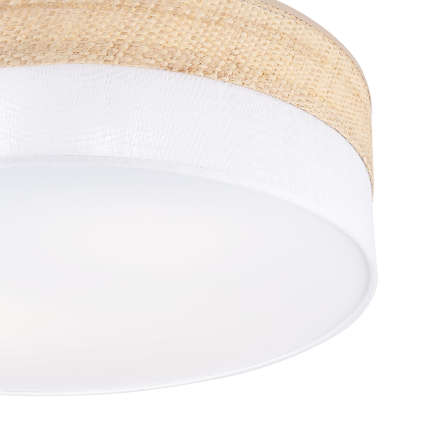 SIRJA BOHO Ceiling Light 2×E27/15W/230V Ø 45 cm Beige/White