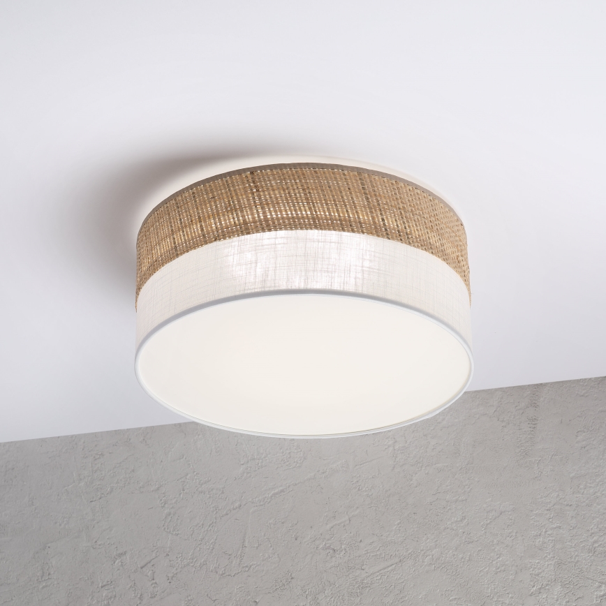 LED Ceiling Light SIRJA BOHO LED/20W/230V 4000K Ø 35 cm beige/white