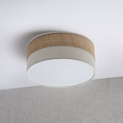 LED Ceiling Light SIRJA BOHO LED/20W/230V 4000K Ø 35 cm Beige/Cream