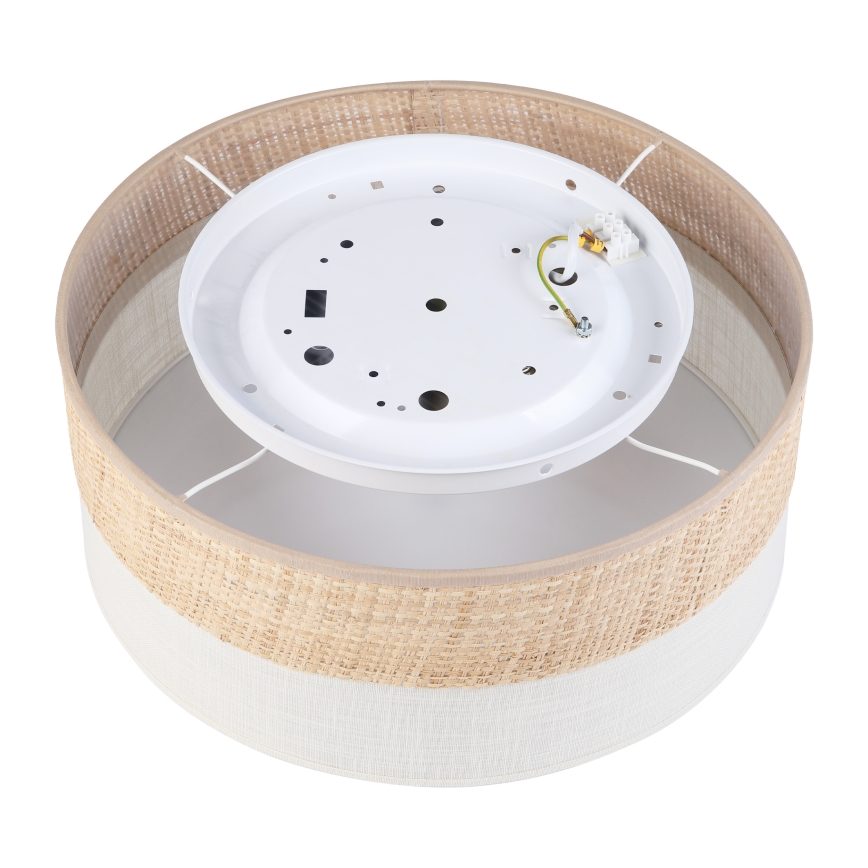 LED Ceiling Light SIRJA BOHO LED/20W/230V 4000K Ø 35 cm Beige/Cream
