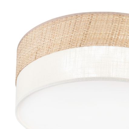 LED Ceiling Light SIRJA BOHO LED/20W/230V 4000K Ø 35 cm Beige/Cream
