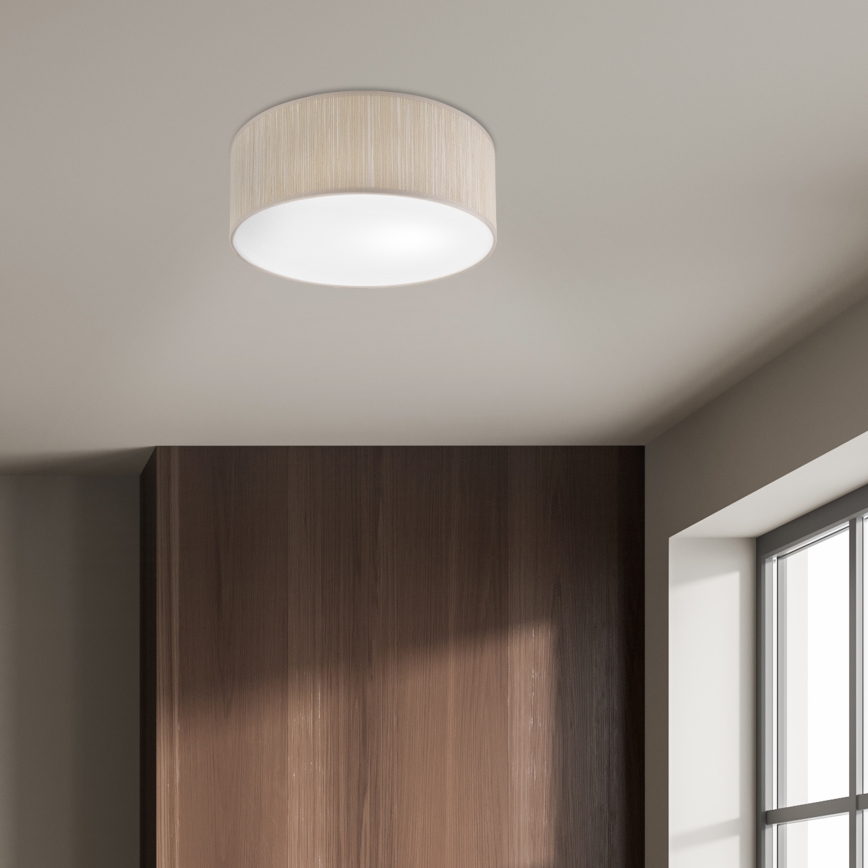 SIRJA Ceiling Light 1x E27/15W/230V, Ø 35 cm, Beige