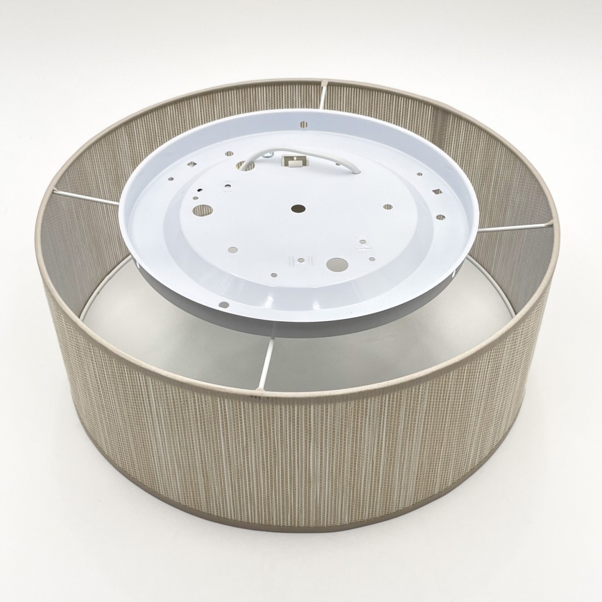 SIRJA Ceiling Light 1x E27/15W/230V, Ø 35 cm, Beige