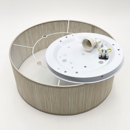 SIRJA Ceiling Light 1x E27/15W/230V, Ø 35 cm, Beige