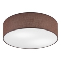 SIRJA Ceiling Light, 2x E27/15W/230V, Ø 45 cm, Brown