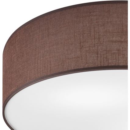 SIRJA Ceiling Light, 2x E27/15W/230V, Ø 45 cm, Brown