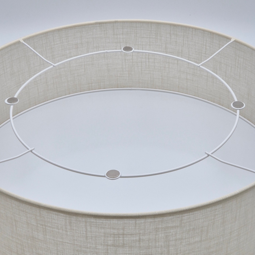 SIRJA Ceiling Light, 2xE27/15W/230V, Ø 45 cm, Cream