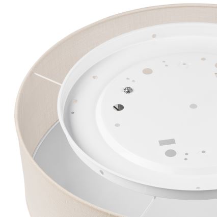SIRJA Ceiling Light, 2xE27/15W/230V, Ø 45 cm, Cream
