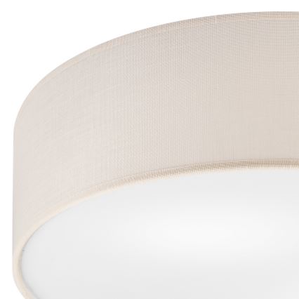 SIRJA Ceiling Light, 2xE27/15W/230V, Ø 45 cm, Cream
