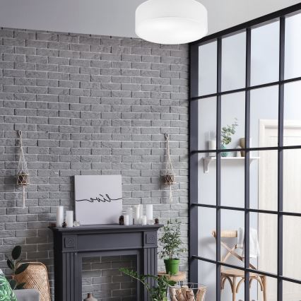 SIRJA ceiling light 2×E27/15W/230V, Ø45 cm, white