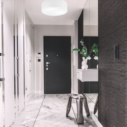 SIRJA ceiling light 2×E27/15W/230V, Ø45 cm, white