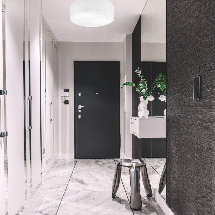 SIRJA ceiling light 2×E27/15W/230V, Ø45 cm, white