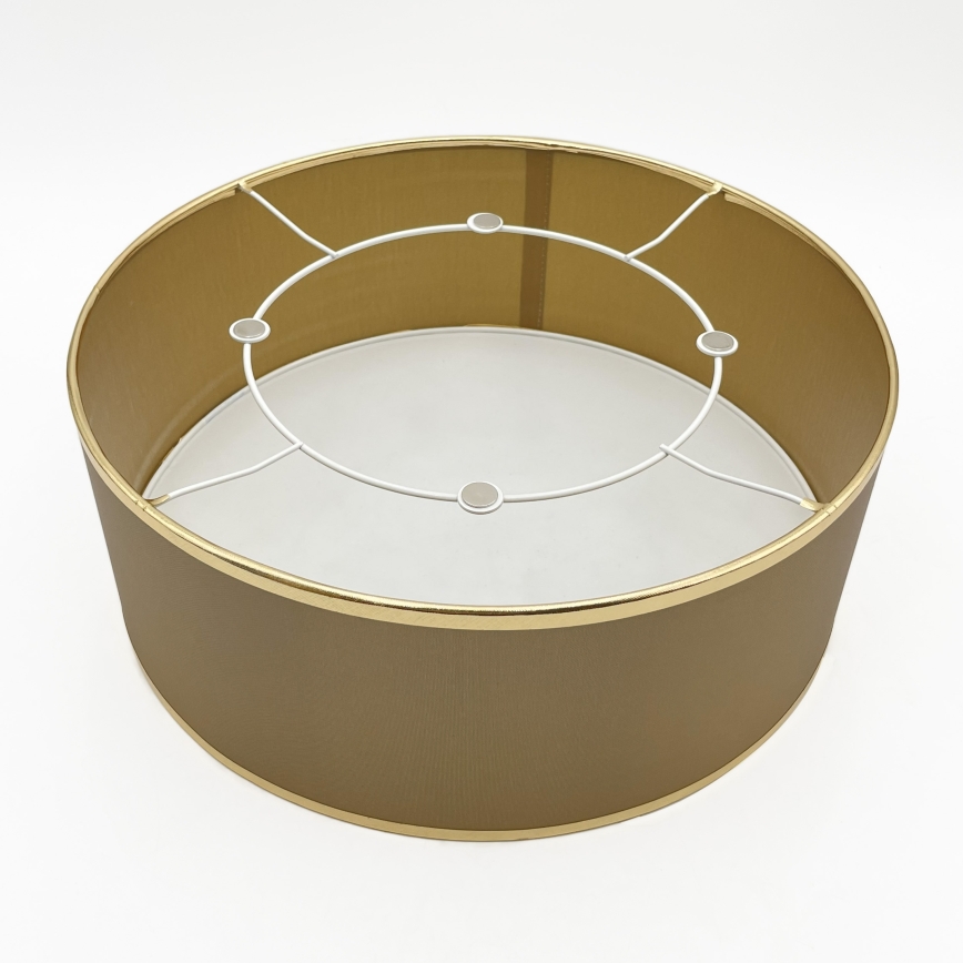 SIRJA DOUBLE ceiling light, 2x E14/15W, 230V, Ø 35 cm, brown/gold