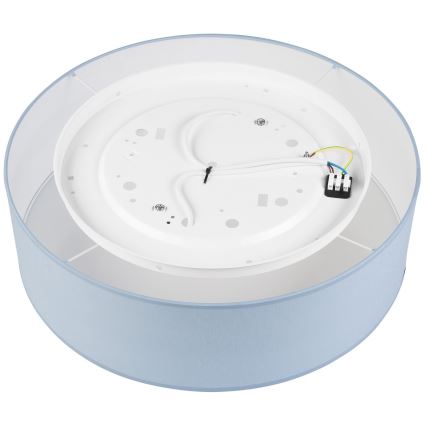 SIRJA PASTEL Ceiling Light 2xE27/15W/230V Ø 45 cm Blue