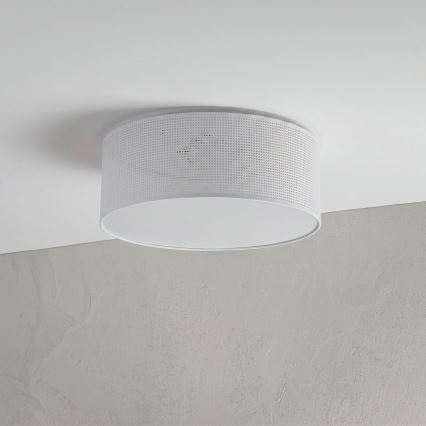 SIRJA PLISADO ceiling light 2xE27/15W/230V, Ø 35 cm, white