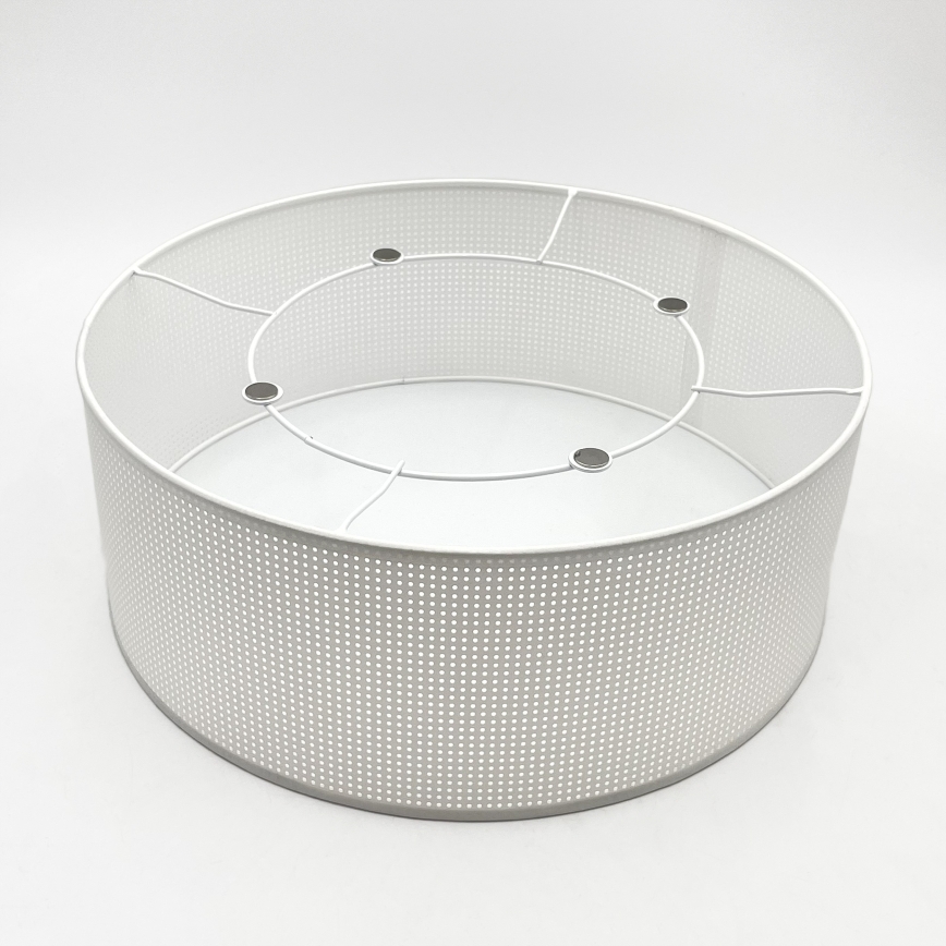 SIRJA PLISADO ceiling light 2xE27/15W/230V, Ø 35 cm, white