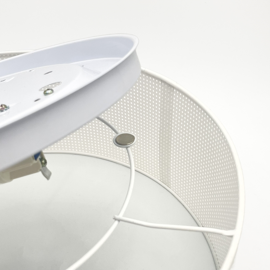 SIRJA PLISADO ceiling light 2xE27/15W/230V, Ø 35 cm, white