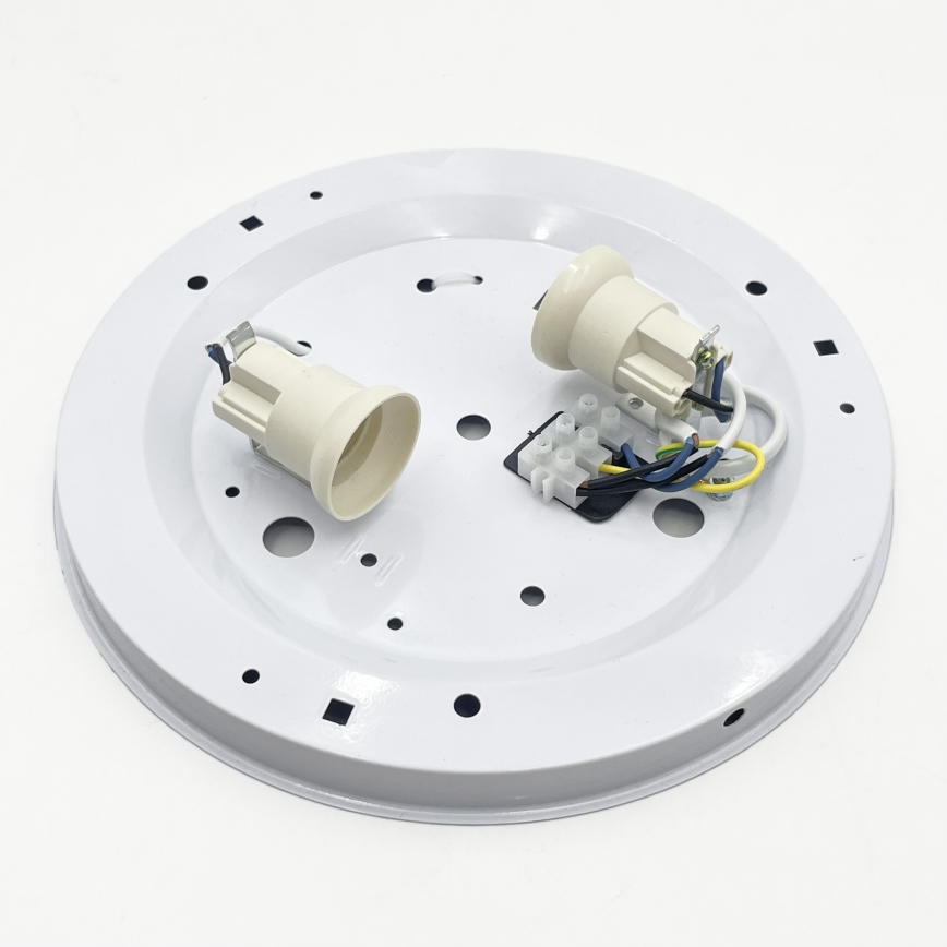 SIRJA PLISADO ceiling light 2xE27/15W/230V, Ø 35 cm, white