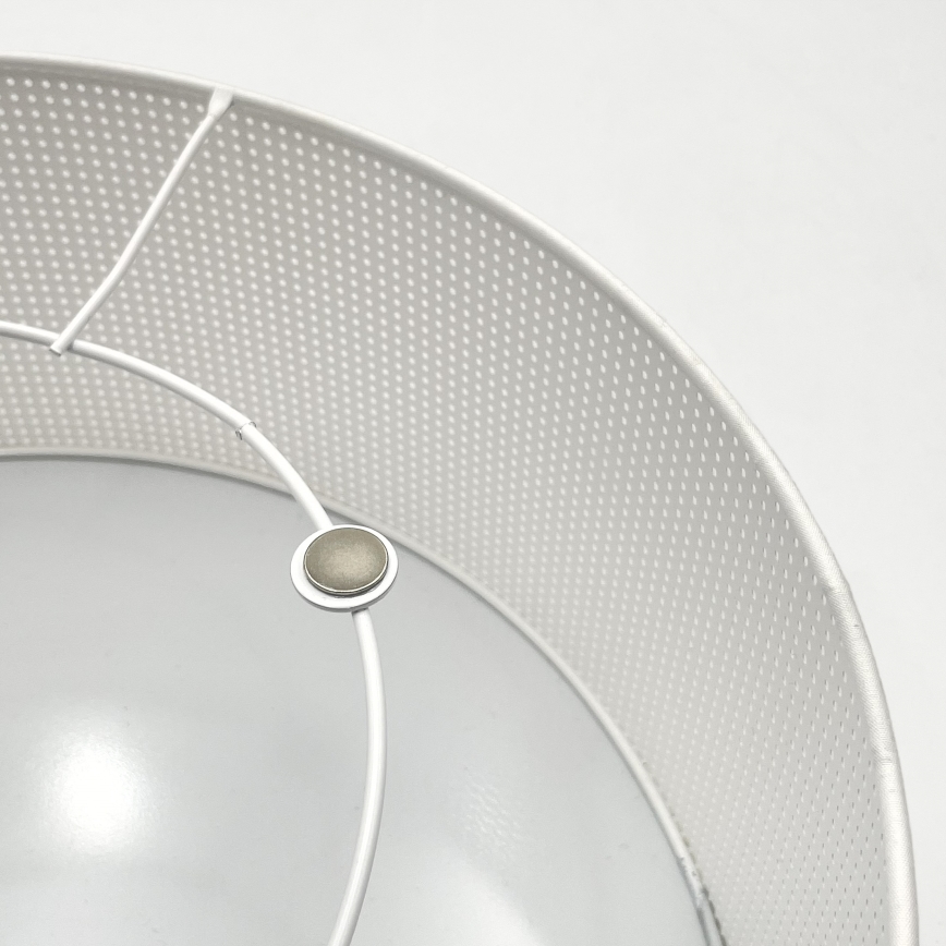 SIRJA PLISADO ceiling light 2xE27/15W/230V, Ø 35 cm, white