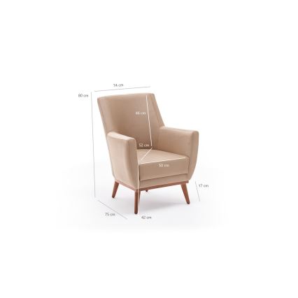SIRO Armchair Cream