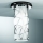 SIRU - Spotlight ORIONE 1xG9/30W/230V shiny chrome/white Venetian glass