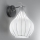 SIRU - Wall lamp AURIGA 1xG9/30W/230V matte chrome/white Venetian glass