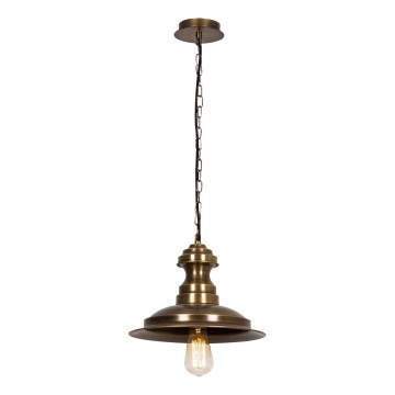 SIVANI cable-hung pendant light 1xE27/40W/230V, bronze finish