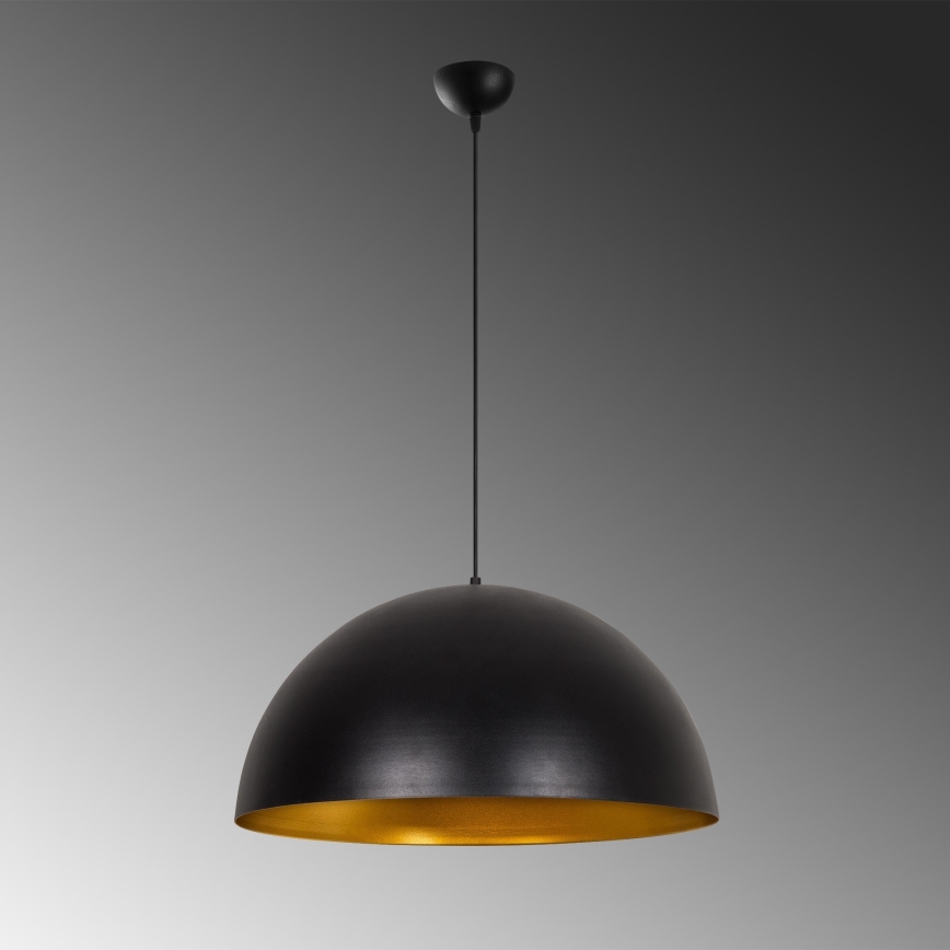SIVANI Cable Pendant Lamp 1x E27/40W/230V, Ø 60 cm, Black/Copper
