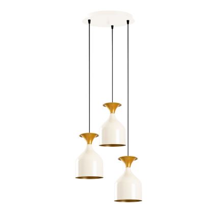 SIVANI Cable Pendant Light 3xE27/40W/230V White/Copper