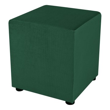 SIX 40x40 cm Green Ottoman