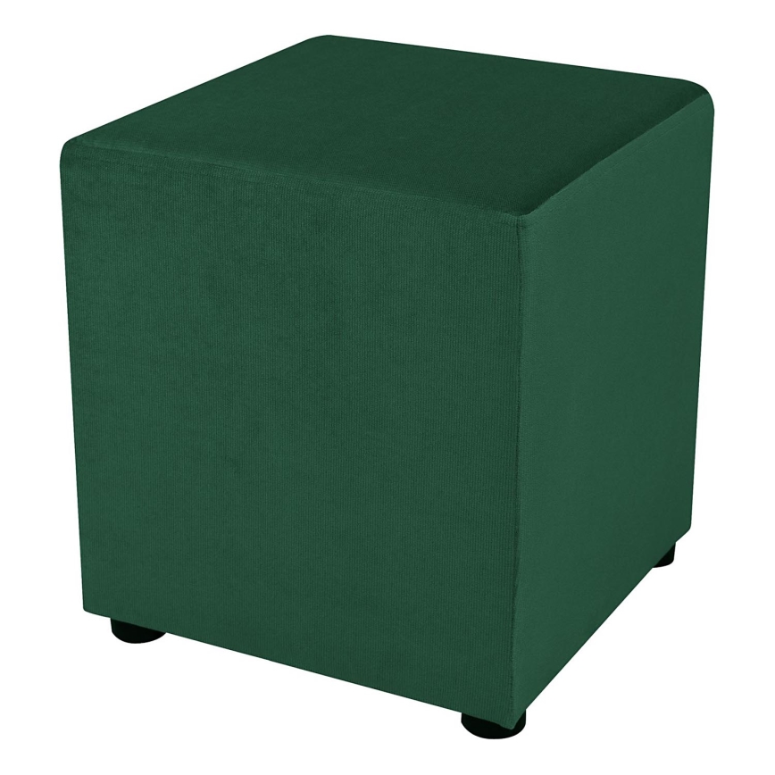 SIX 40x40 cm Green Ottoman