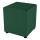 SIX 40x40 cm Green Ottoman