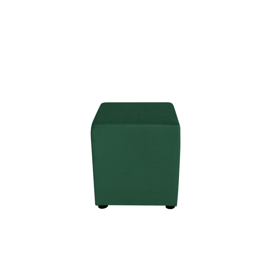 SIX 40x40 cm Green Ottoman