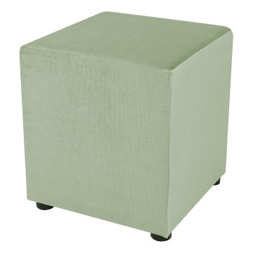 SIX Ottoman 40 x 40 cm, Light Green