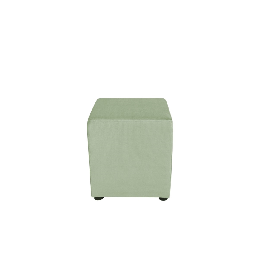 SIX Ottoman 40 x 40 cm, Light Green