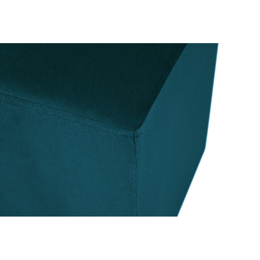 SIX Ottoman 40 x 40 cm, Turquoise