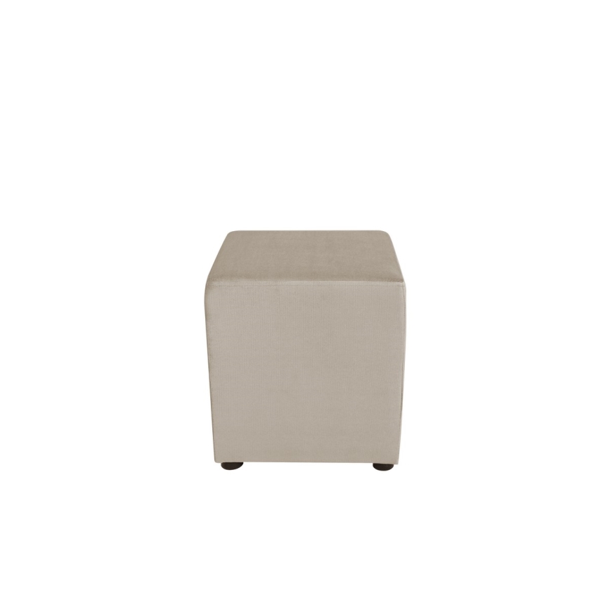 SIX Ottoman 40x40 cm beige