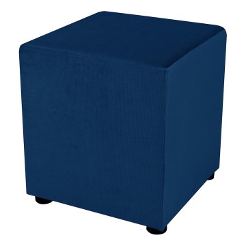 SIX Ottoman 40x40 cm Dark Blue