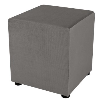 SIX Ottoman 40x40 cm Grey