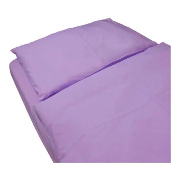 SkinPro Silver - Antibacterial Duvet Cover 100x135 cm Purple