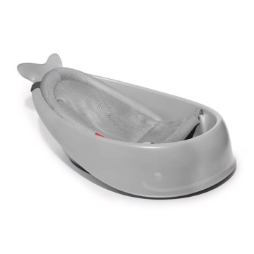 Skip Hop - Baby bath with ergonomic mat MOBY 3 grey