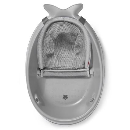 Skip Hop - Baby bath with ergonomic mat MOBY 3 grey