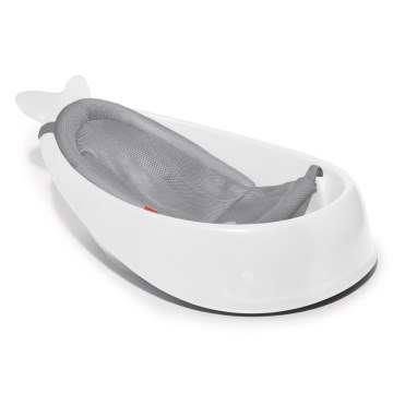 Skip Hop - Baby bath with ergonomic mat MOBY 3 white