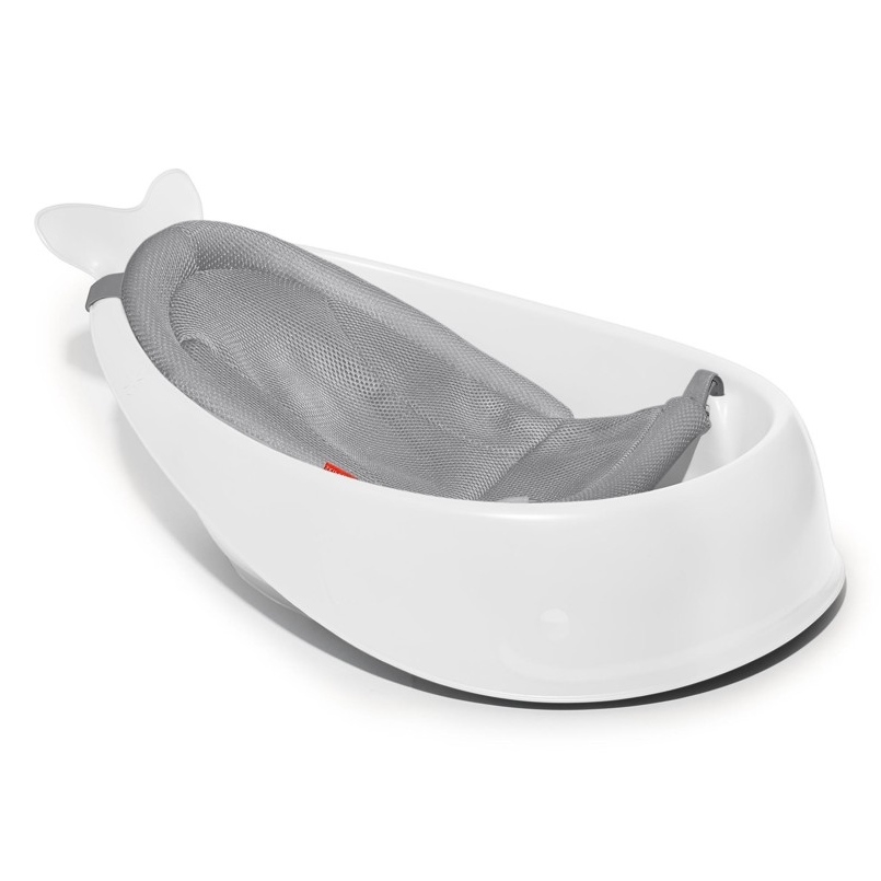 Skip Hop - Baby bath with ergonomic mat MOBY 3 white